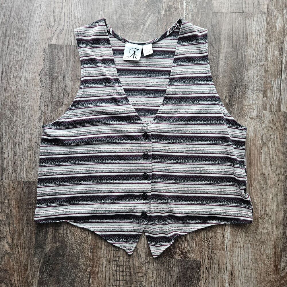 Vintage Stripe Vest